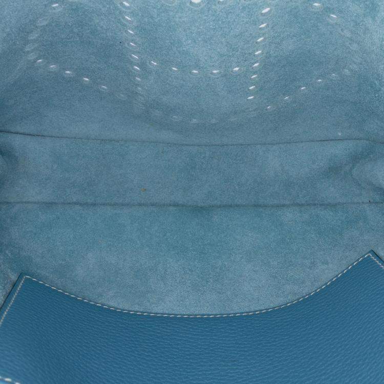 Pre Owned Hermes Blue Jean Clemence Evelyne I 29