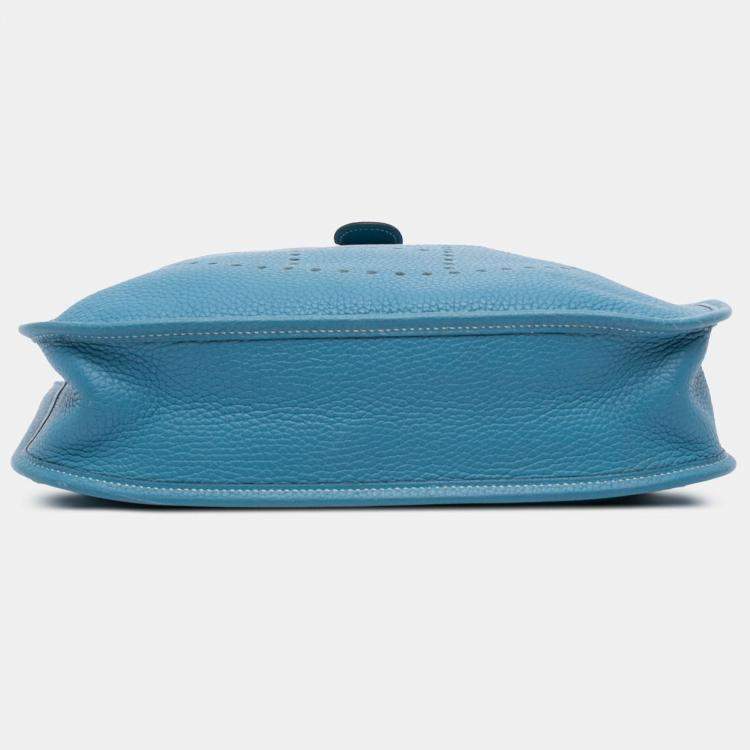 Pre Owned Hermes Blue Jean Clemence Evelyne I 29