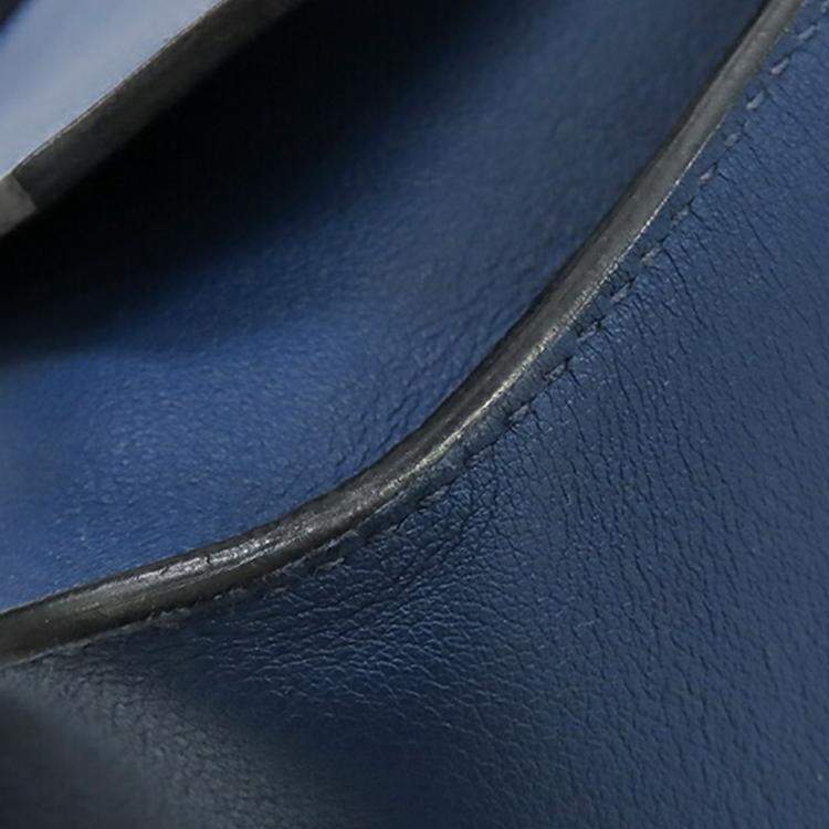 Pre Owned Hermes Blue Swift Jypsiere 28