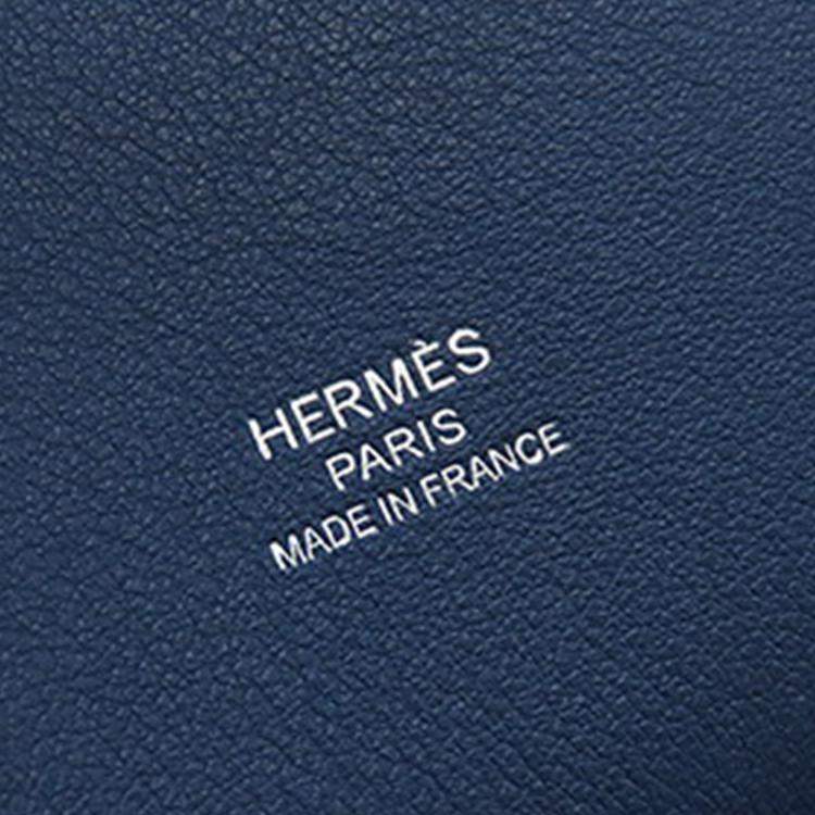 Pre Owned Hermes Blue Swift Jypsiere 28