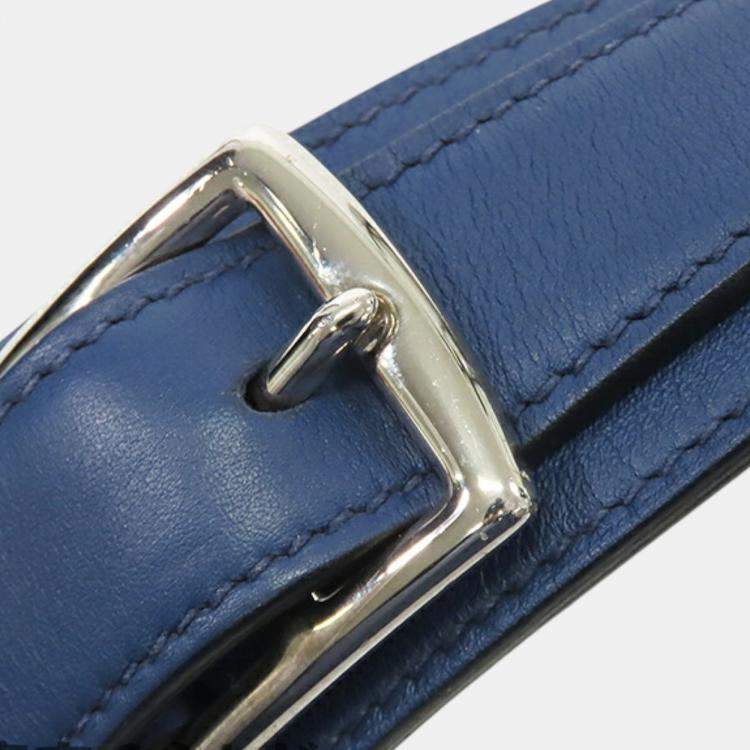 Pre Owned Hermes Blue Swift Jypsiere 28