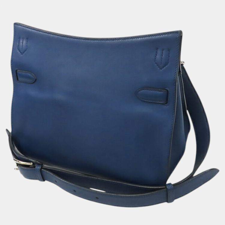 Pre Owned Hermes Blue Swift Jypsiere 28