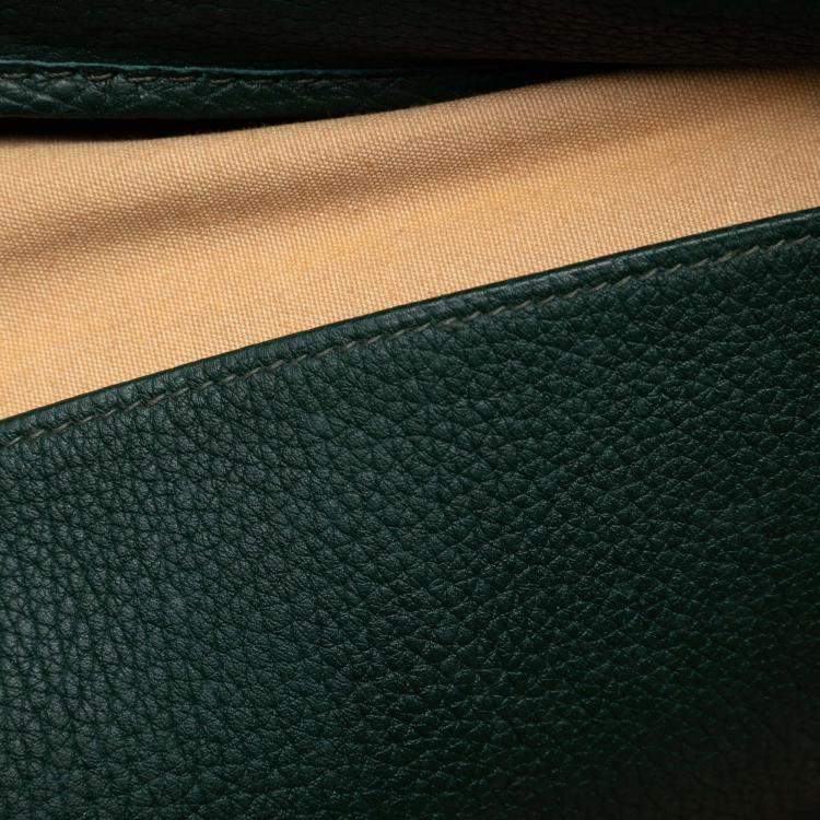 Pre Owned Hermes Vert Cypress Epsom Sac En Vie 50