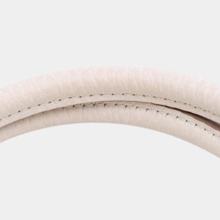 Pre Owned Hermes White Yellow Toile and Negonda Garden File 28