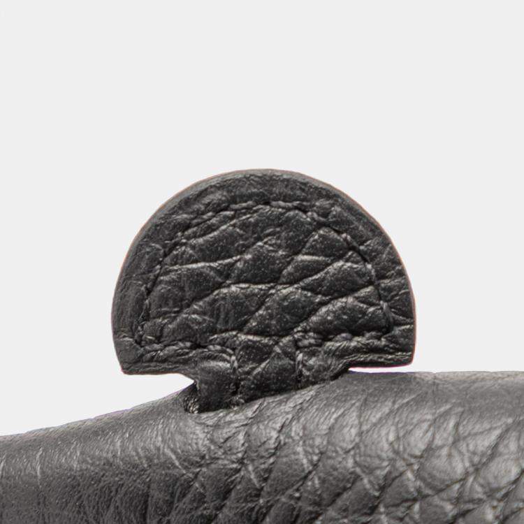 Pre Owned Hermes Noir Clemence Evelyne TPM