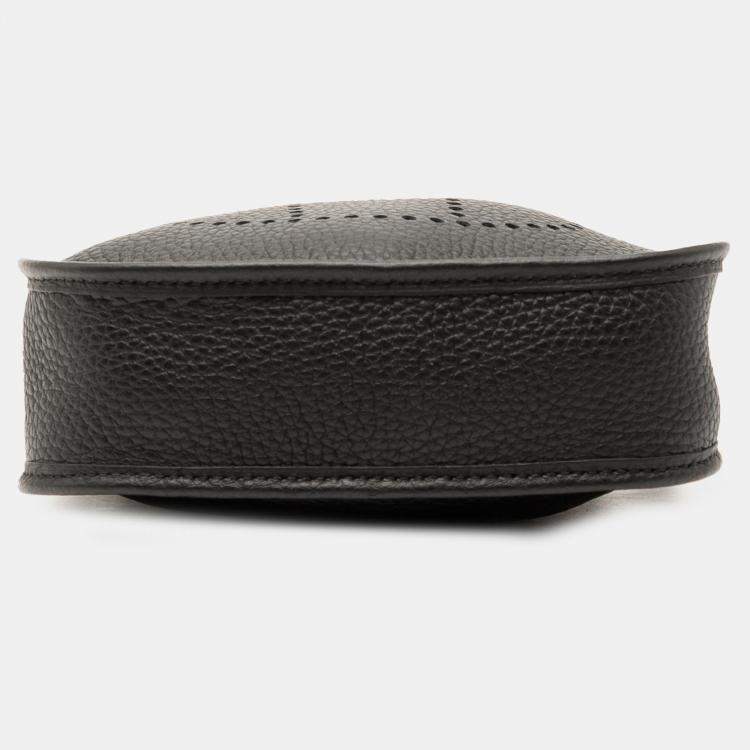 Pre Owned Hermes Noir Clemence Evelyne TPM