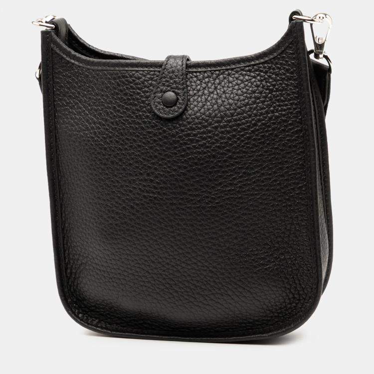 Pre Owned Hermes Noir Clemence Evelyne TPM