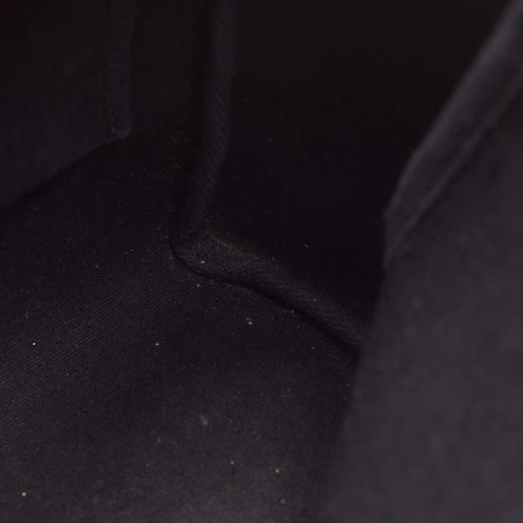 Pre Owned Hermès Black/Natural Toile Canvas and Vache Leather Herbag 31 Bag