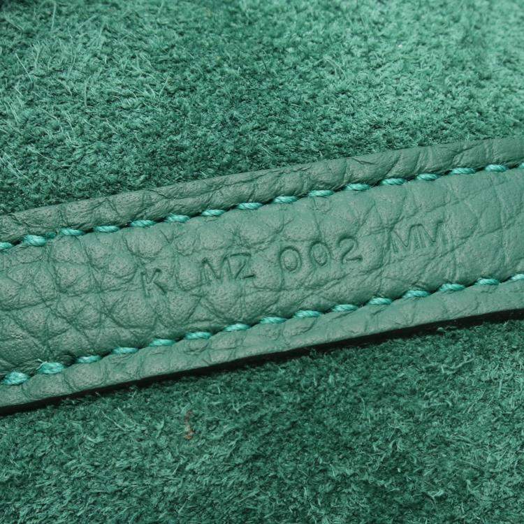 Pre Owned Hermes Green Clemence Picotin Lock 18