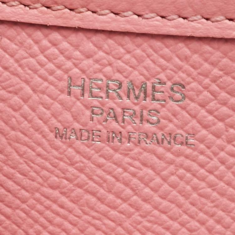 Pre Owned Hermes Evelyne 29 III PM Rose Confetti Epsom Leather Bag