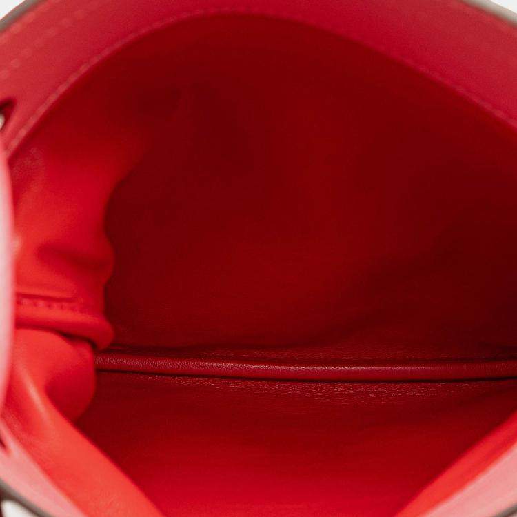 Pre Owned Hermes Rouge de Coeur Mini Swift Aline Bag