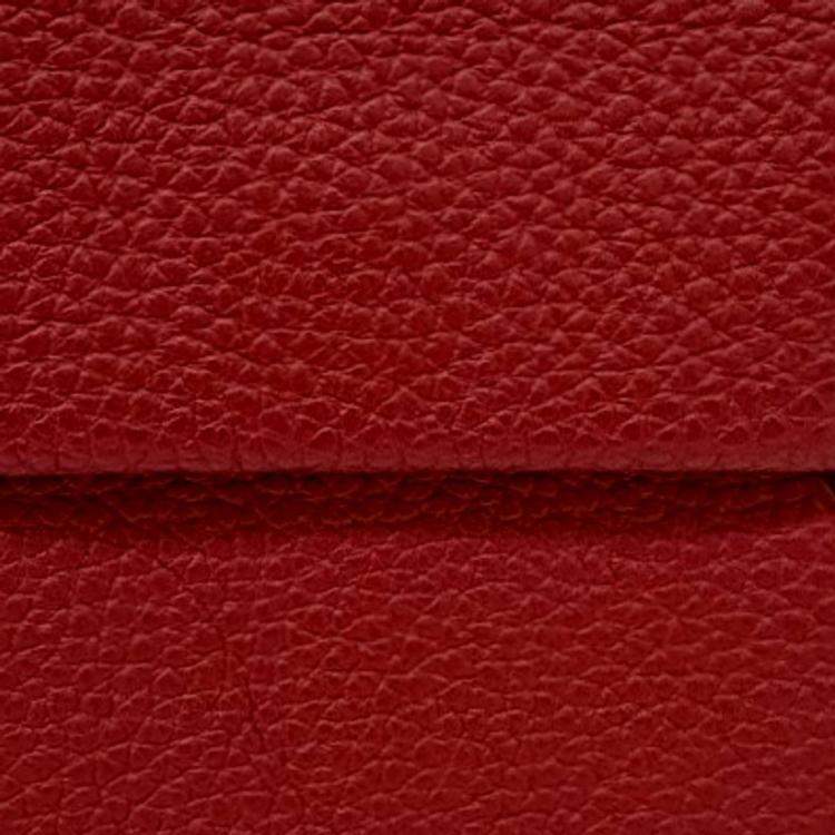 Pre Owned Hermes Red Leather Bastiat Coin Purse