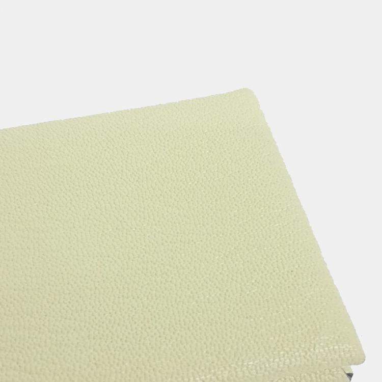 Pre Owned Hermes Yellow Leather Calvi Card Holder