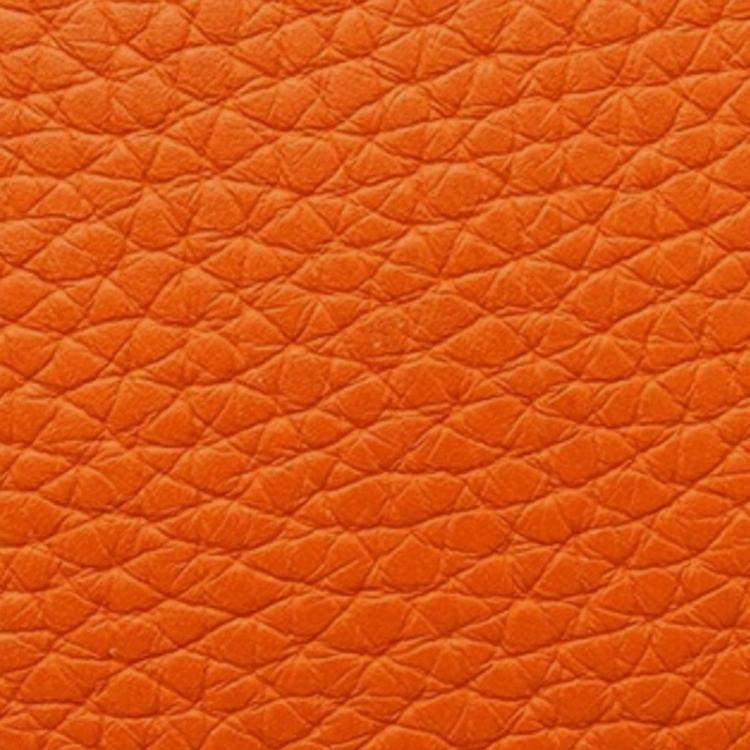 Pre Owned Hermes Orange, Rouge Grenat Bicolor Clemence and Swift Picotin Lock 18