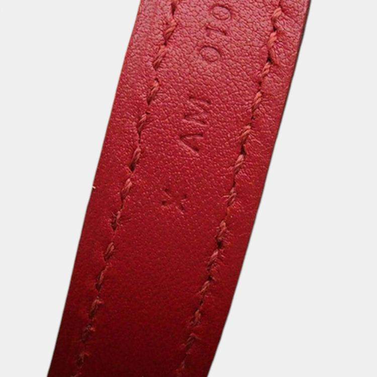 Pre Owned Hermes Orange, Rouge Grenat Bicolor Clemence and Swift Picotin Lock 18