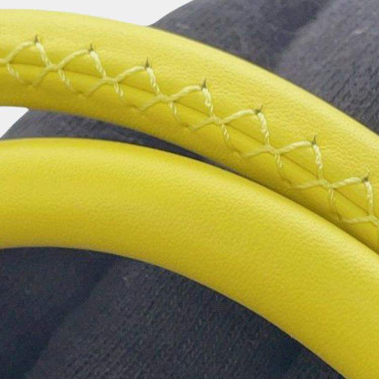 مملوكة مسبقًا Hermes Ecru, Citron, and Lime Sac Steeple 25 Yellow Toile Bag