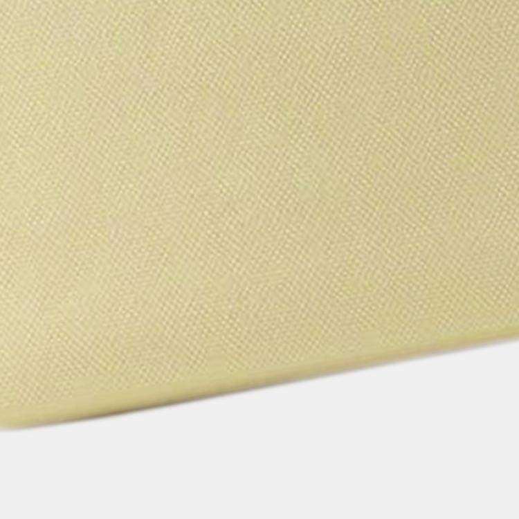 مملوكة مسبقًا Hermes Ecru, Citron, and Lime Sac Steeple 25 Yellow Toile Bag