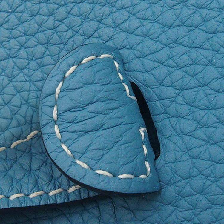 Pre Owned Hermes New Blue Jean Clemence Evelyne TPM