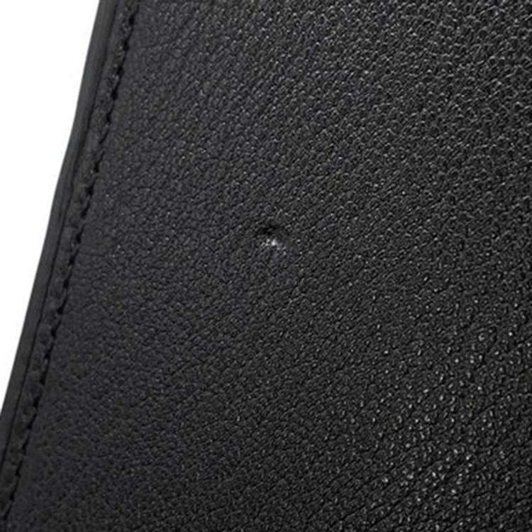 Pre Owned Hermes Cinetic 2Way Bag Black Chevre Myzore Goatskin