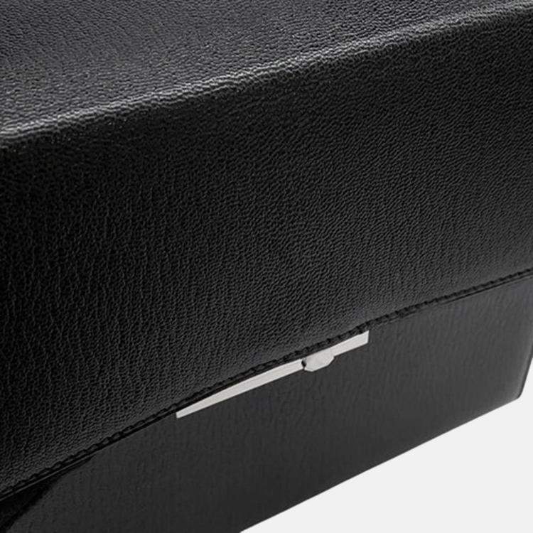 Pre Owned Hermes Cinetic 2Way Bag Black Chevre Myzore Goatskin