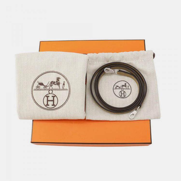 Pre Owned Hermes Mini Kelly 2 Poussiere Epsom