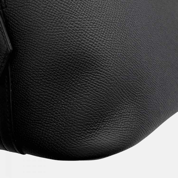 Pre Owned Hermes Bolide1923 Black Epsom Size 30