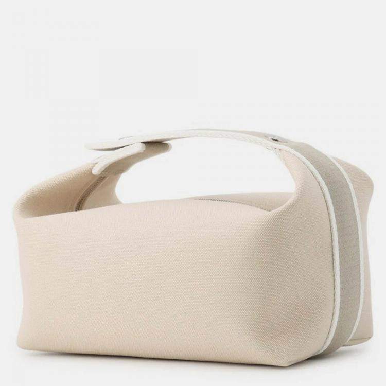 مملوكة مسبقًا Hermes Bride-A-Brac PM Beige Canvas Bag