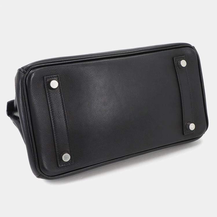 مملوكة مسبقًا Hermes Birkin 25 Swift Black Handbag
