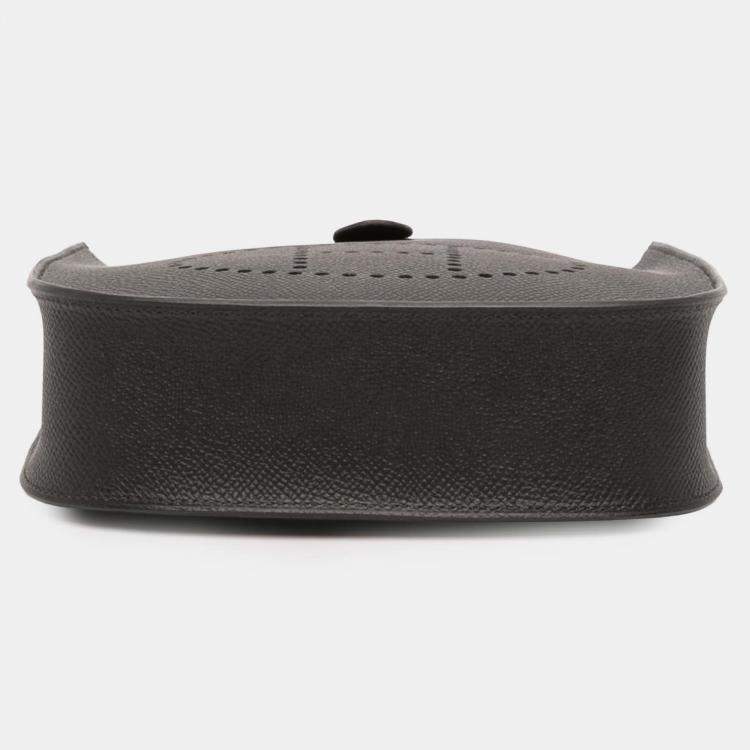 Pre Owned Hermes Evelyne 16 Sellier Noir Epsom