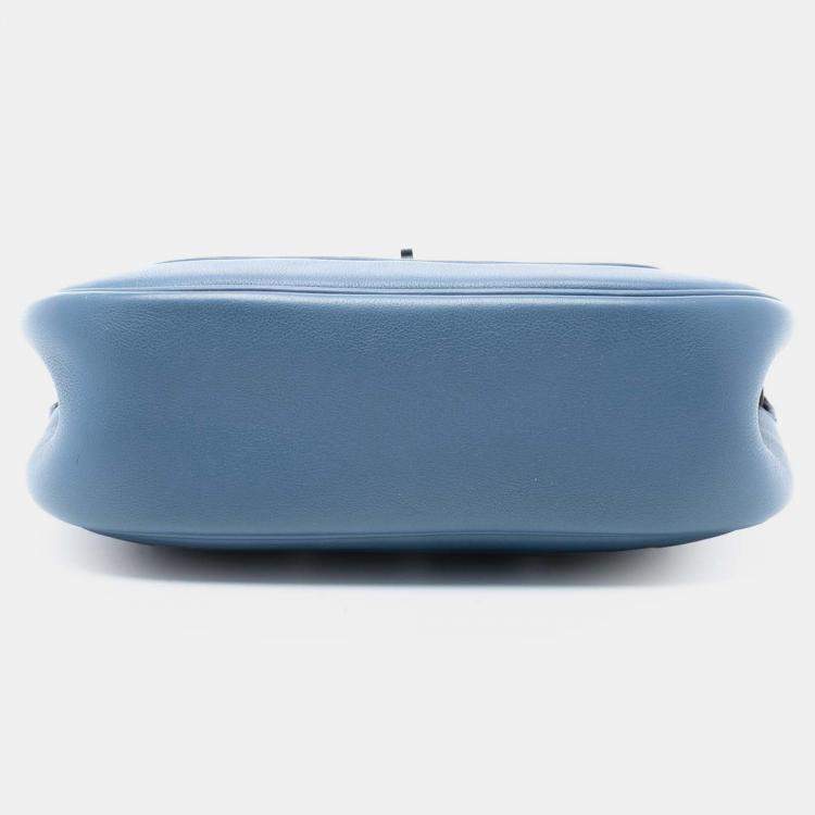 Pre Owned Hermes Blue Agate Swift Berline 28