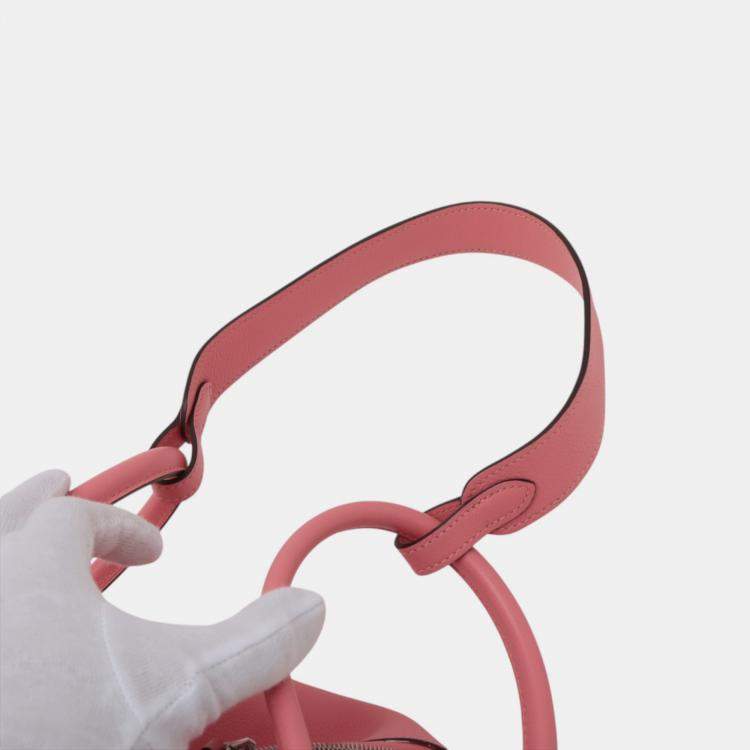 Pre Owned Hermes Rose Azalee Evercolor Lindy 26