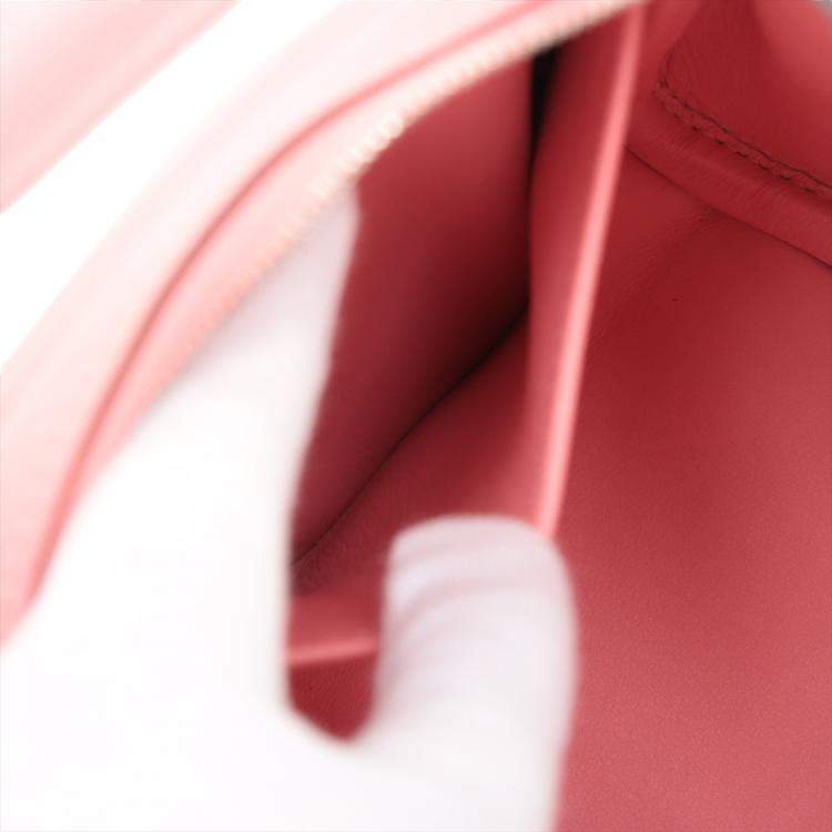 Pre Owned Hermes Rose Azalee Evercolor Lindy 26