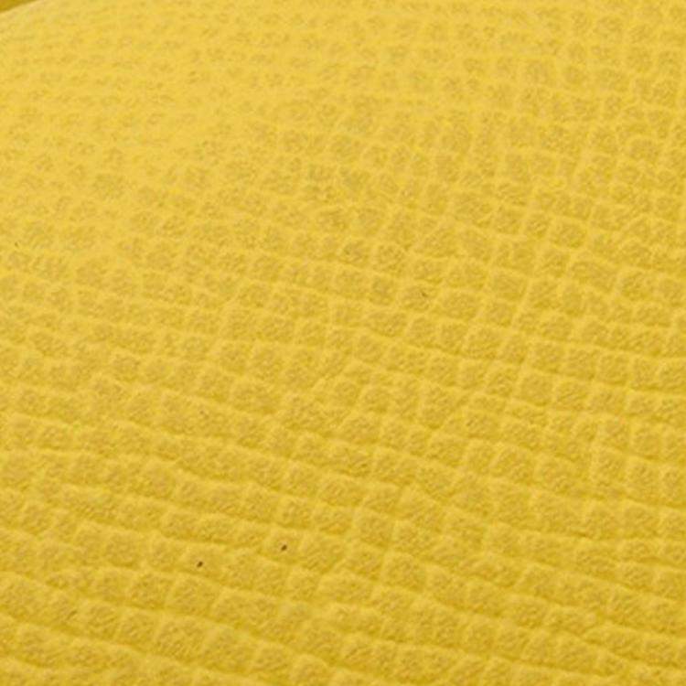 Pre Owned Hermes Jaune de Naples Epsom Hermesnap Wallet On Strap