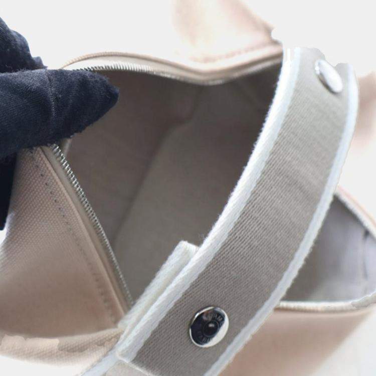 Pre Owned Hermes Canvas Large Bride-a-Brac Case