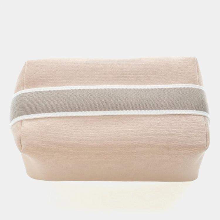 Pre Owned Hermes Canvas Large Bride-a-Brac Case