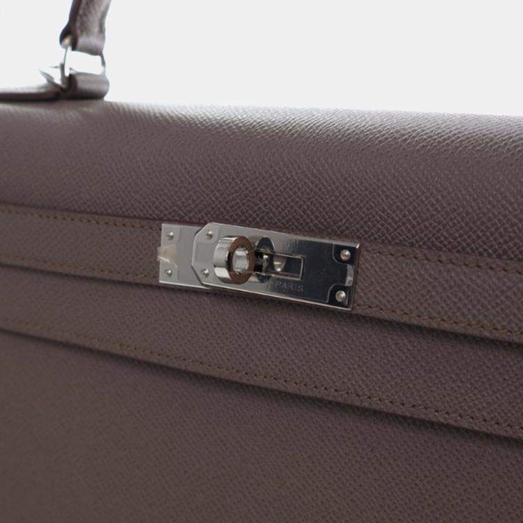 Pre Owned Hermes Etain Epsom Sellier Kelly 32