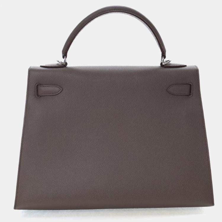 Pre Owned Hermes Etain Epsom Sellier Kelly 32