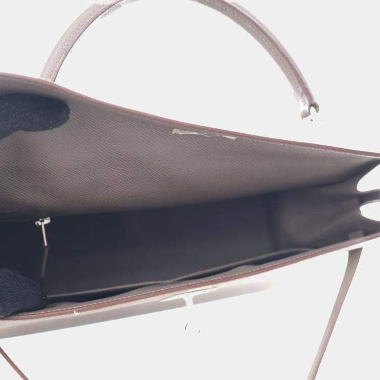 Pre Owned Hermes Etain Epsom Sellier Kelly 32