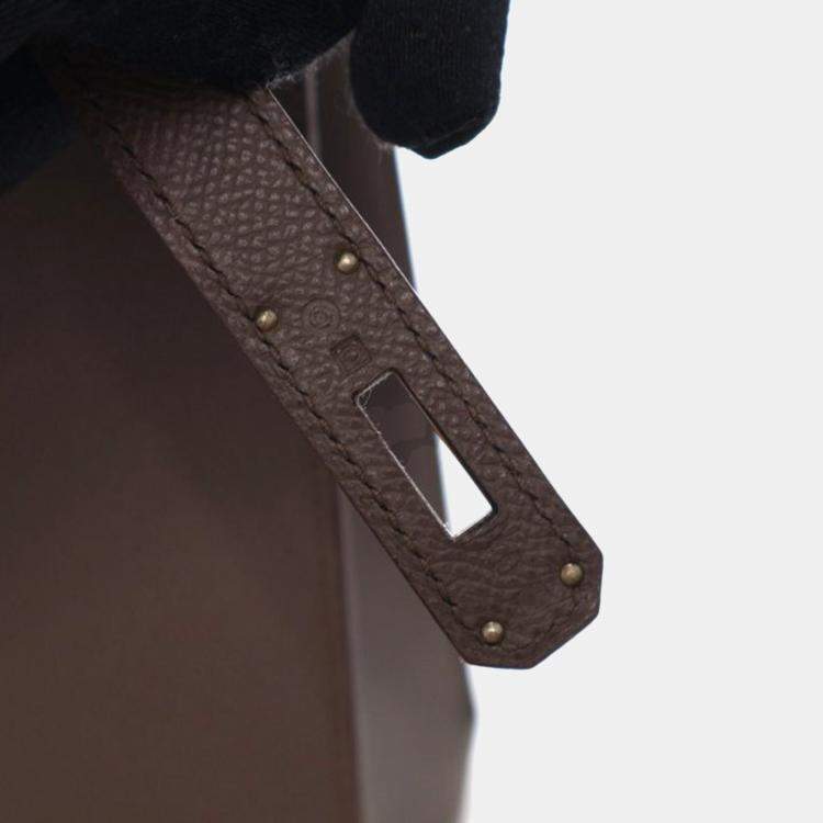 Pre Owned Hermes Etain Epsom Sellier Kelly 32