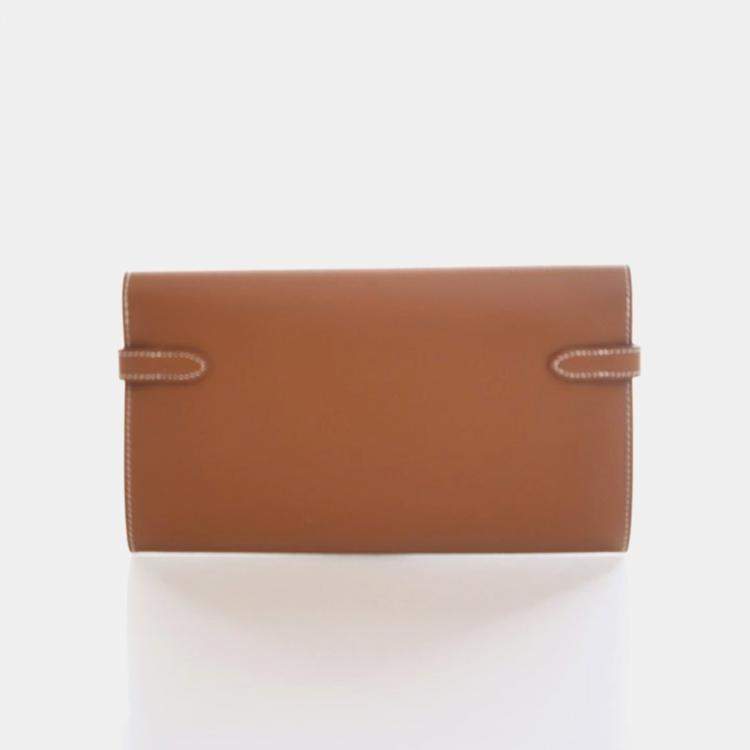 مملوكة مسبقًا Hermes Gold Epsom Kelly Longue Wallet