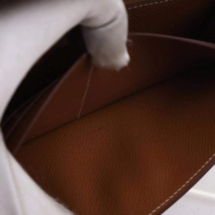 مملوكة مسبقًا Hermes Gold Epsom Kelly Longue Wallet