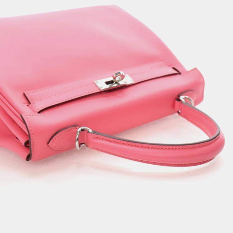 Pre Owned Hermes Rose Azalea Swift Kelly 25