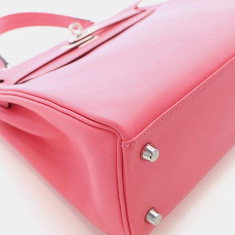 Pre Owned Hermes Rose Azalea Swift Kelly 25