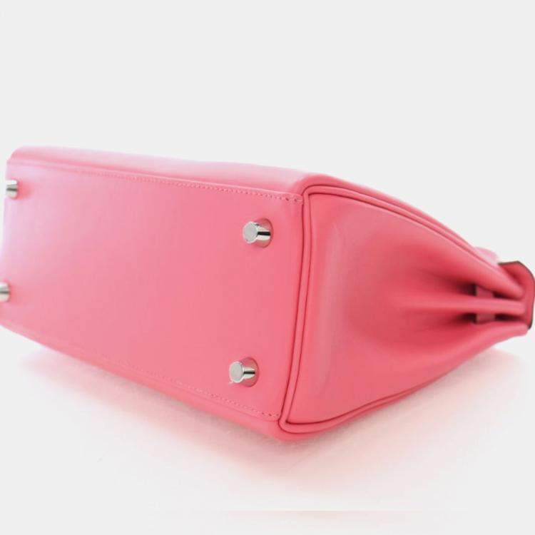 Pre Owned Hermes Rose Azalea Swift Kelly 25