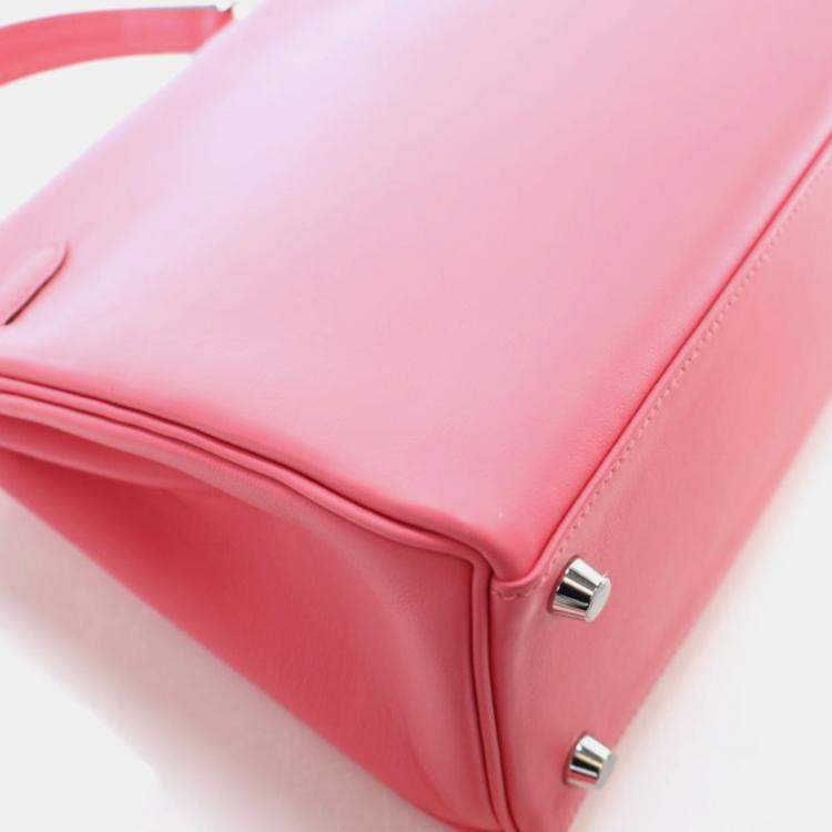 Pre Owned Hermes Rose Azalea Swift Kelly 25