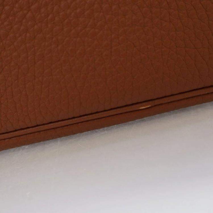 Pre Owned Hermes Gold Clemence Lindy 26