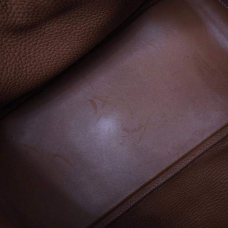 Pre Owned Hermes Gold Clemence Lindy 26