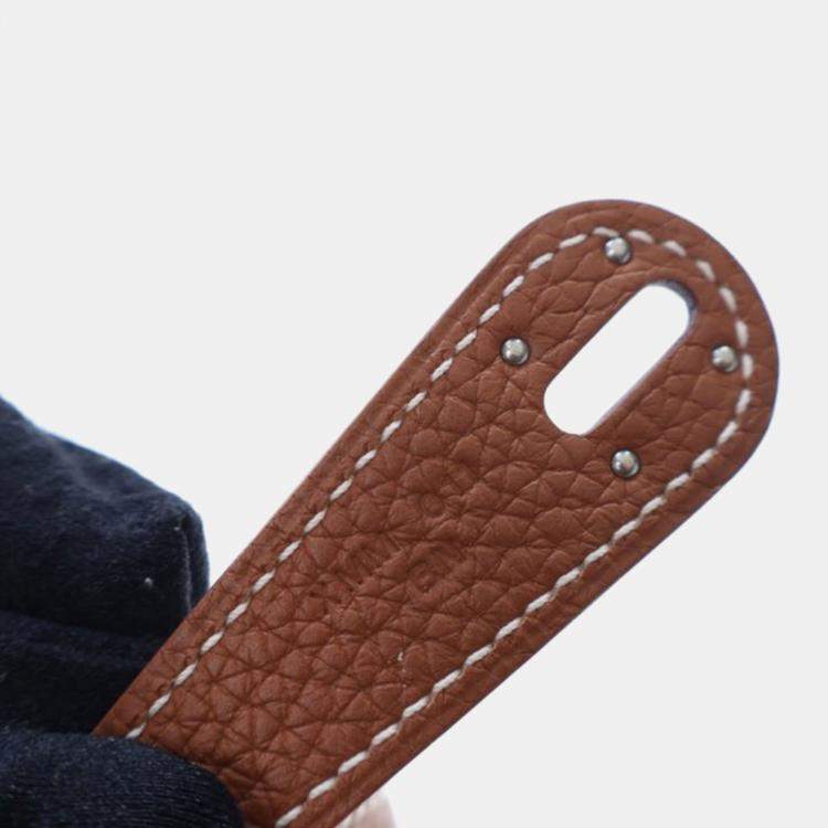 Pre Owned Hermes Gold Clemence Lindy 26