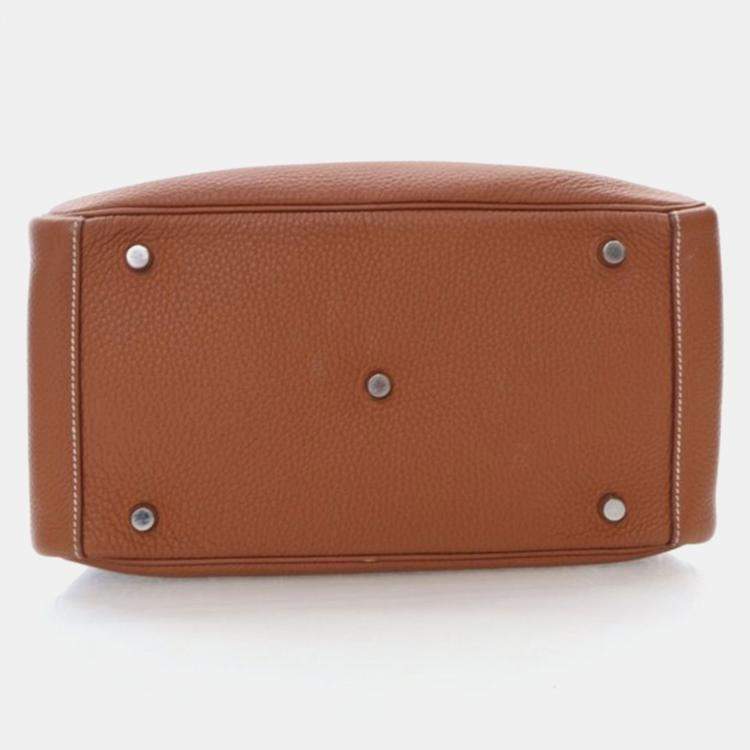 Pre Owned Hermes Gold Clemence Lindy 26