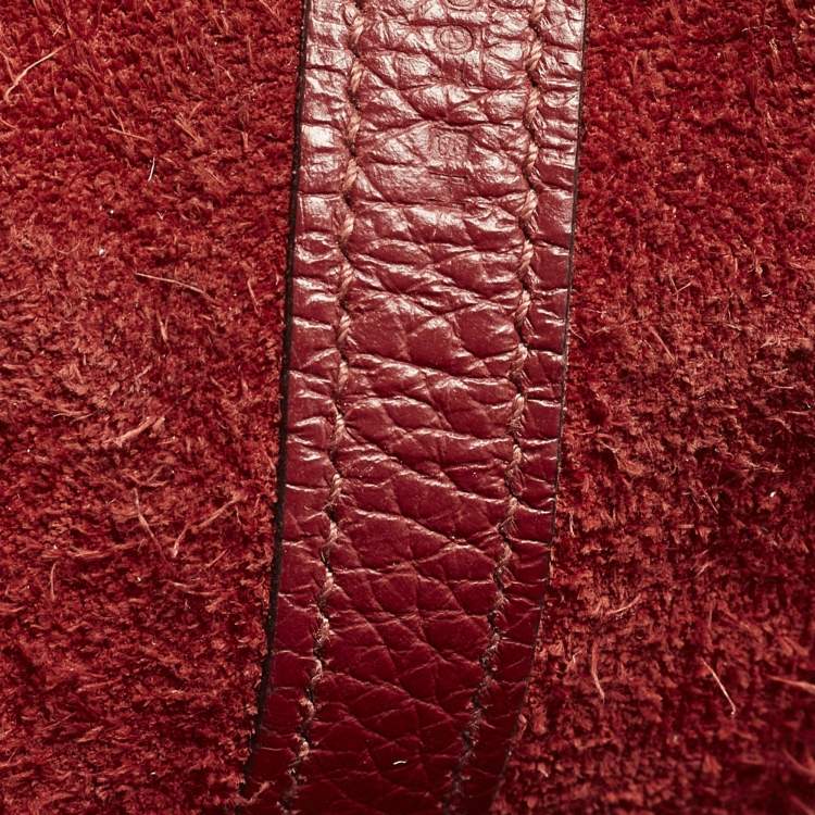 Pre Owned Hermès Picotin Lock 22 Rouge H Taurillon Clemence Leather Tote